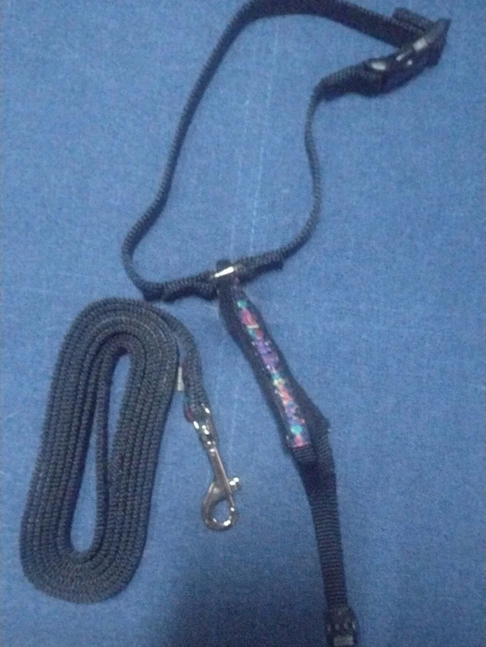 Premier Gentle Leader Deluxe Headcollar & Leash - Black